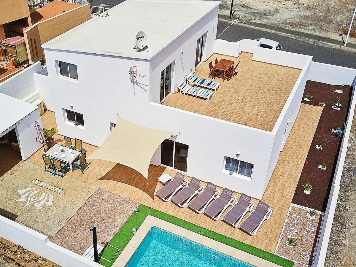 Villa Calma Climatized Pool Private Jacuzzi Spa In Tarajalejo Tuineje Екстериор снимка